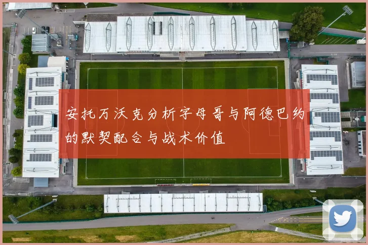安托万沃克分析字母哥与阿德巴约的默契配合与战术价值